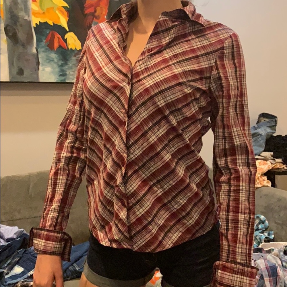 In Vain Button Up Size M